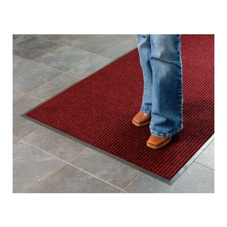Apache Mills Entrance Mat, 3/8 in thick, Burgundy 0103311053X10